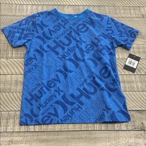 Hurley Kids Vibrant Blue Logo Tee